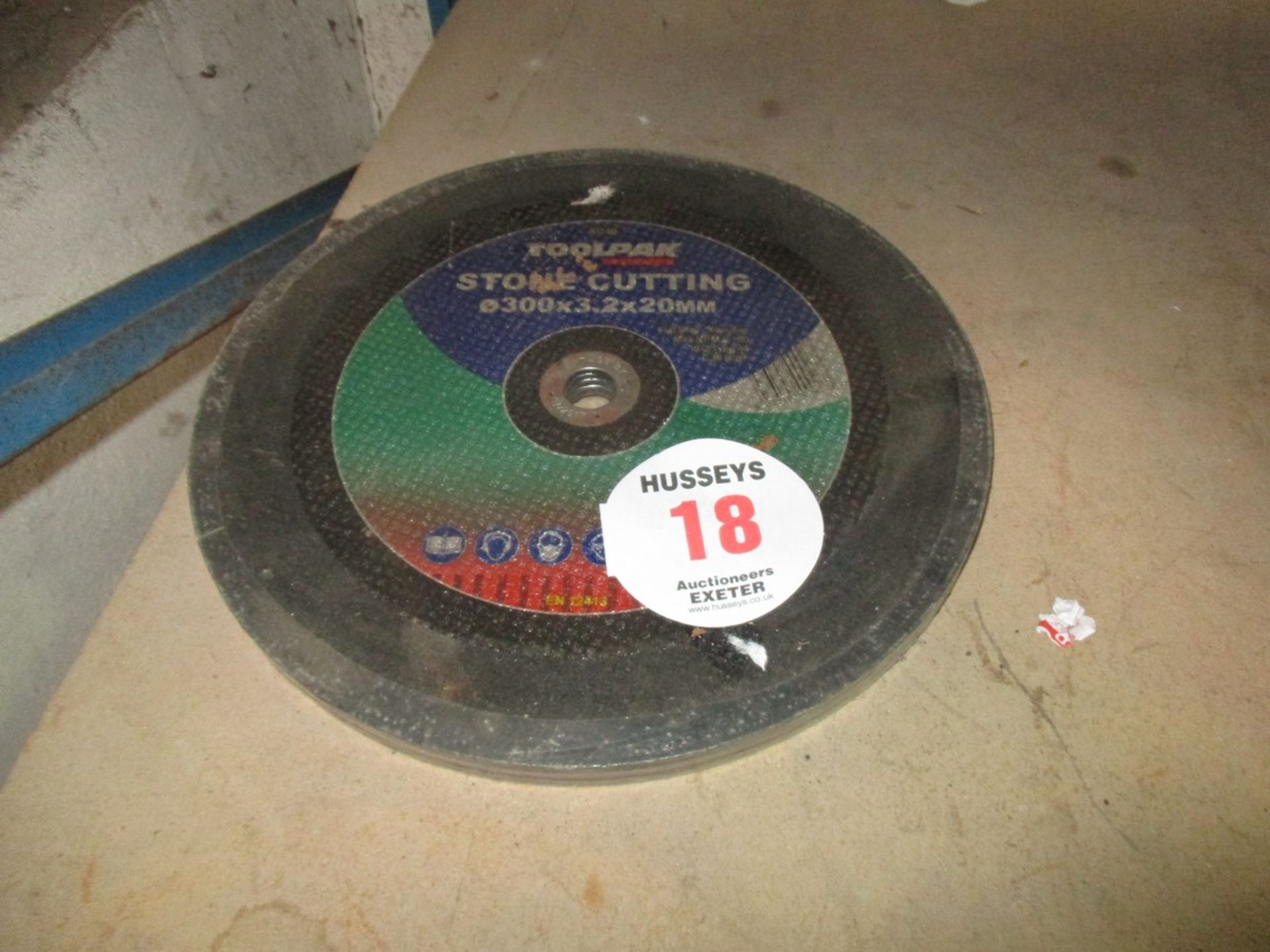 PACK OF STONE CUTTING DISCS