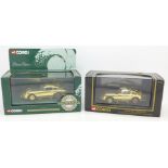 Two Corgi James Bond 007 Aston Martin model vehicles,