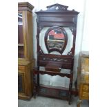 A Victorian mahogany hallstand