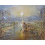 Alexander Duff Robertson (19th Century), River Clyde From Kenmuir Bank Near Bothwell, watercolour,