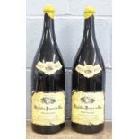 Two bottles of Chablis Premier Cru,