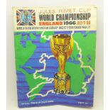 A 1966 England World Cup programme