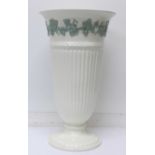 A Wedgwood embossed Queen's ware vase,