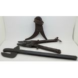 A military issue pair of wire cutters,