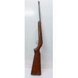 An air rifle,