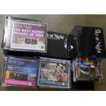 Eight boxed CD-Rom sets of BBC The Sky at Night television programme including number 1