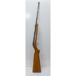 An air rifle, stamped CC12711,