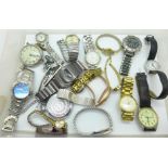 Wristwatches including Smiths Empire and Oris