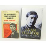Two Alan Sillitoe books, Life Without Armour,