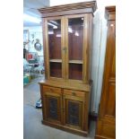 A Victorian mahogany bookcase