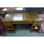 A Chinese hardwood desk,