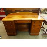 A Victorian mahogany dresser