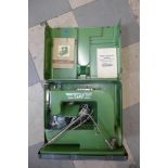 A vintage Elna sewing machine,