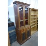 A Victorian mahogany bookcase