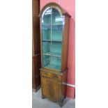 A George III style mahogany bookcase