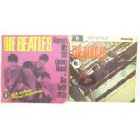 Two The Beatles 7" singles including one German released