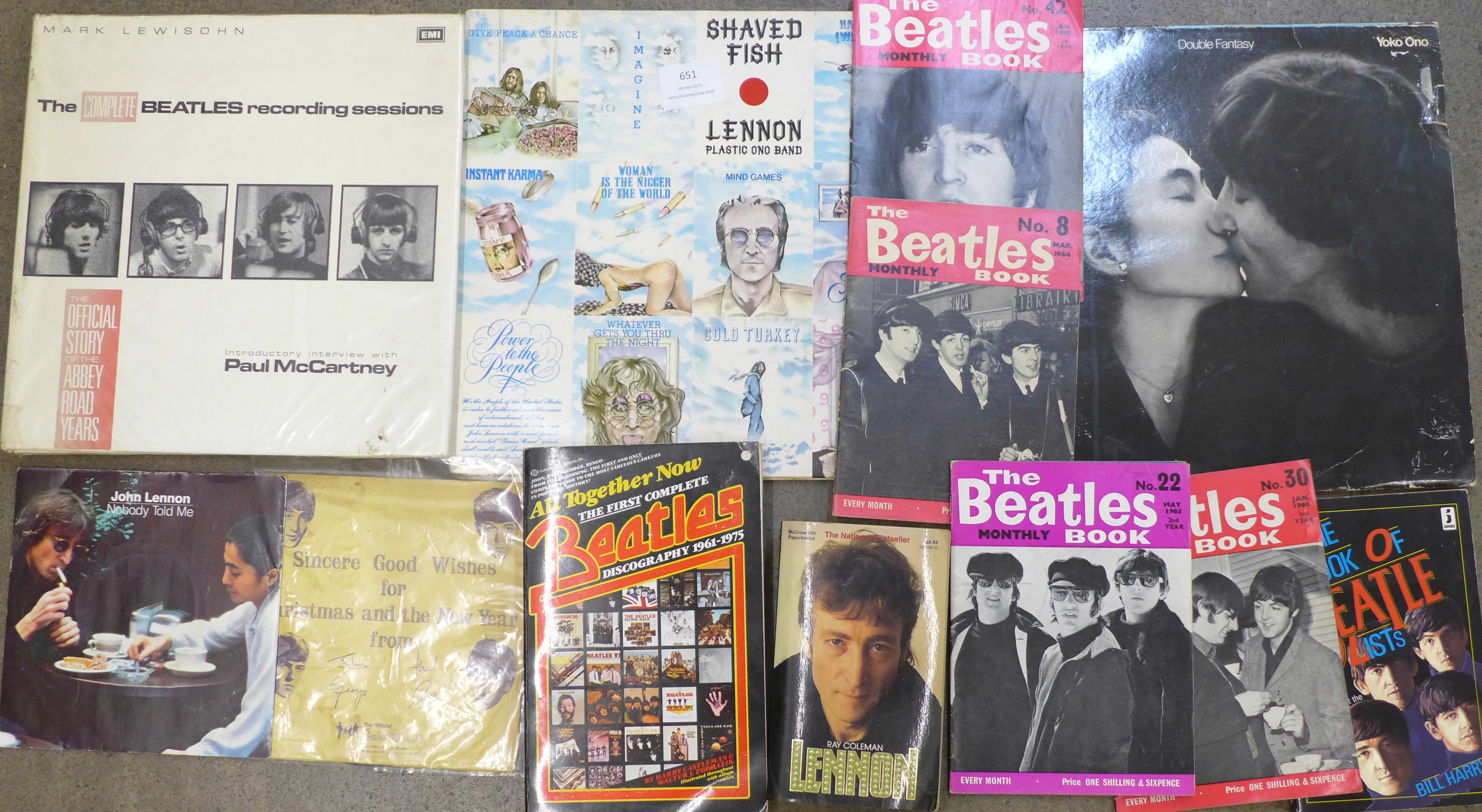 Beatles interest, albums,