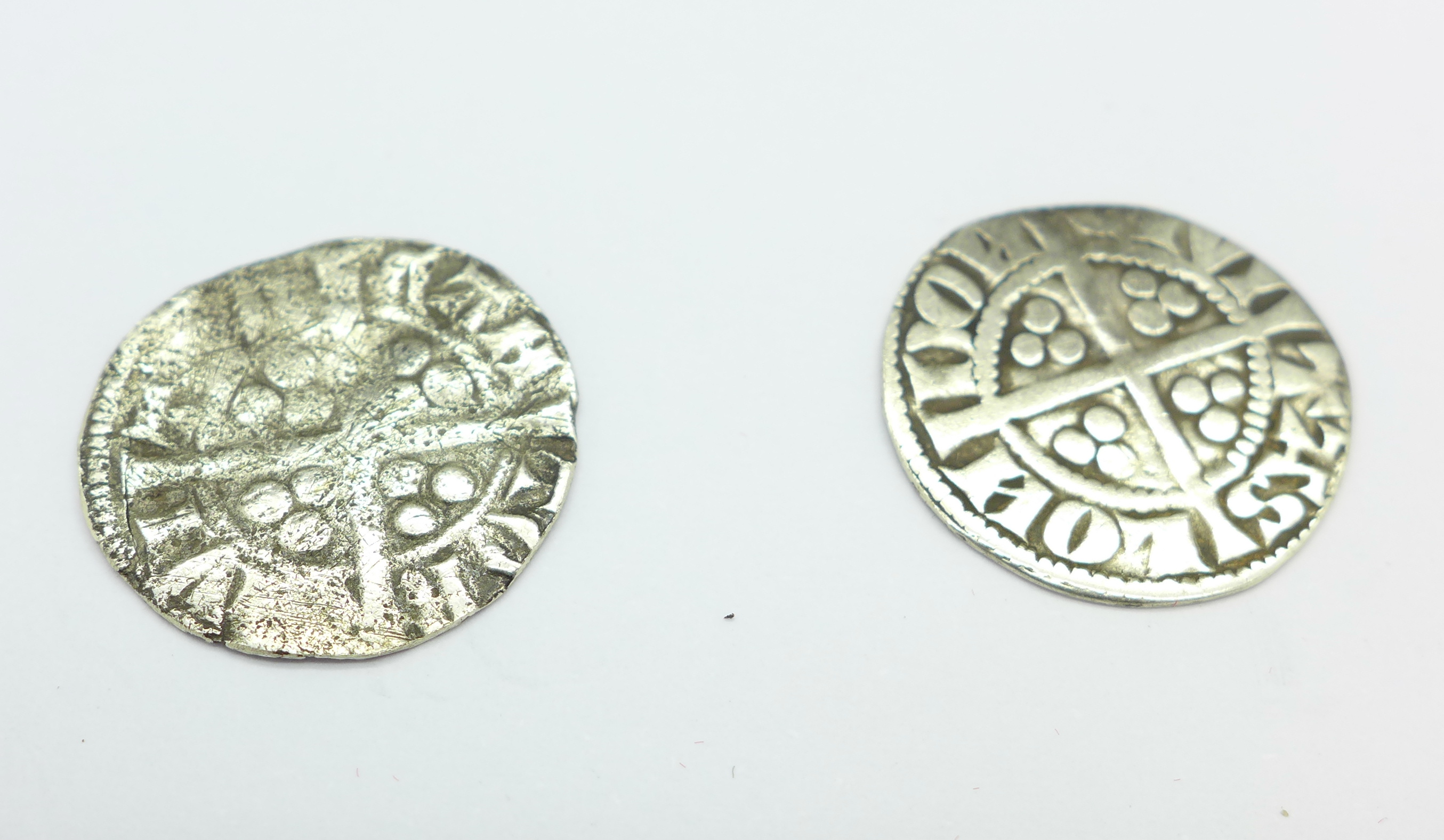 Two Edward I silver pennies; one London, - Image 3 of 4