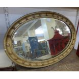 A Victorian gilt framed mirror