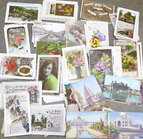 A collection of Edwardian and later postcards - Image 2 of 2