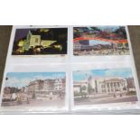 A collection of approximately 240 Nottingham postcards