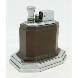 An Art Deco American Ronson table lighter,