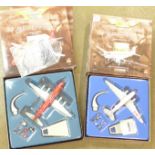 Two Corgi Classics Aviation Archives model planes,