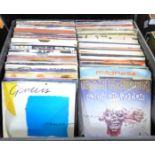 A quantity of 45rpm vinyl singles mainly 1980's and 1990's including Iron Maiden, Madness,