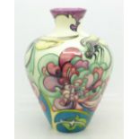 A Moorcroft vase, Kingsmere Fen, 2007, with box, 18.