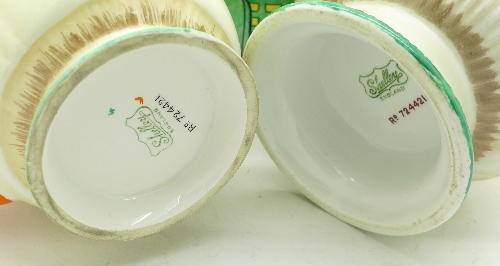 A Shelley Mabel Lucy Attwell three piece tea service, Rd. - Image 10 of 12