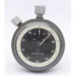 An Omega military style stopwatch
