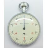 A Nero Lemania military stopwatch,