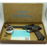 A Walther air pistol, calibre 0.177, model no. 53, serial no. 101218, boxed..