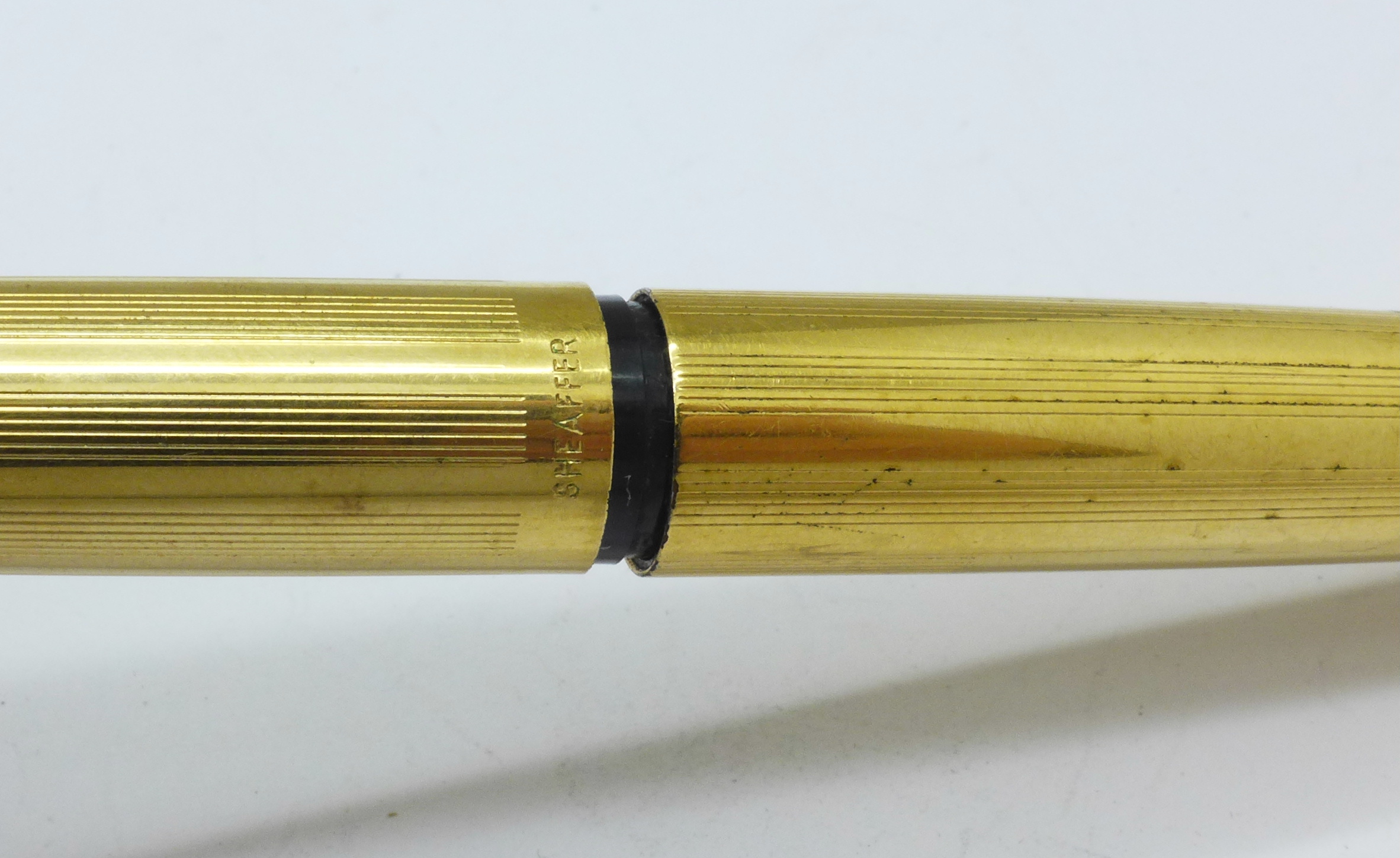 A Sheaffer ink pen with 14k gold nib - Image 9 of 10