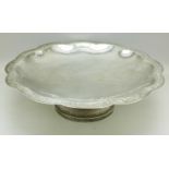 A pedestal bowl,