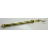 A 19th Century extending brass toasting fork
