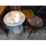 Two French jardiniere stands