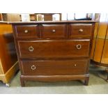 A Stag Minstrel chest of drawers