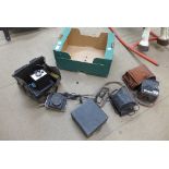 Five vintage cameras