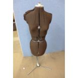 A tailor's mannequin