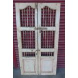 A pair of Indian style doors