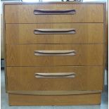 A G-Plan Fresco teak chest of drawers