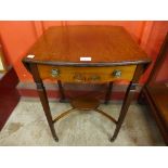 An Edward VII mahogany Pembroke table