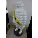 A cast iron Michelin Tyres advertising figure