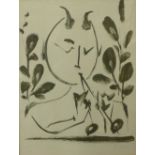 A Pablo Picasso print, 39 x 29cms,