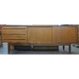 A teak sideboard