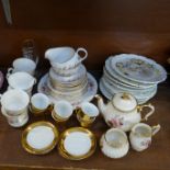 A selection of Royal Albert collectors plates,