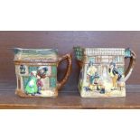 Two Royal Doulton Dickens jugs