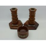 A pair of candlesticks,