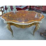 A 19th Century French rosewood,